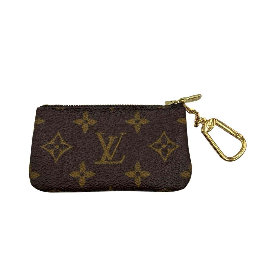 LOUIS VUITTON Brown Monogram Canvas Pochette Mini Bag - Picture 2 of 9